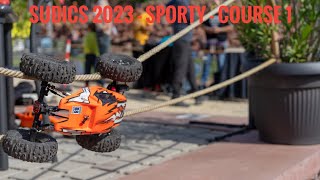 Sudics 2023 Sporty Course 1  Cabra 3D Printed Crawler [upl. by Chev429]