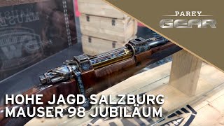 Mauser 98 Jubiläumswaffe HoheJagdMesse 2023 [upl. by Anyel]