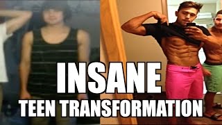 Insane 17 Year Old Natural Bodybuilder Transformation Motivation Josh Wilkinson [upl. by Allehs]