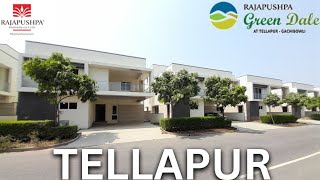 Villas For Sale in Tellapur  Hyderabad  Rajapushpa Green Dale [upl. by Pentheam]