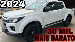 CHEVROLET S10 LT 28 TURBO DIESEL 2024 EM DETALHES l AGORA COM REDUÇÃO DE PREÇO NA LINHA 2024 [upl. by Kalam]