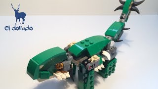 LEGO CREATOR 31058 Alternative  Ankylosaurus Construction in Mighty Dinosaurs  レゴ el dorado [upl. by Ballard981]