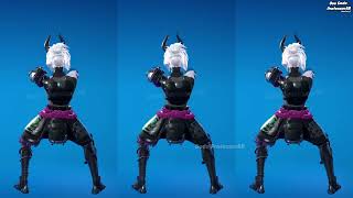 Fortnite Stuck Emote With The Night Rose Skin Thicc 🍑😍🥵 [upl. by Baerman383]