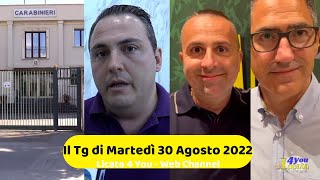 📺Il TG di Martedì 30 Agosto 2022  Licata [upl. by Eidoj350]