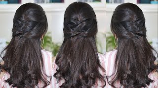 Quick amp Easy 2 Minute Hairstyle  Simple amp Cute Hairstyles for Medium Hair  Femirelle Hairstyle [upl. by Nnaoj179]