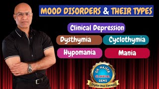 Mood Disorders  Depression  Hypomania  Mania  Dysthymia  Cyclothymia 🧠 [upl. by Yelnats]