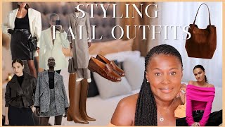 Styling Fall Outfits  NYC VLOG  Personal StyleTips Fab Finds Simply Kura [upl. by Aleibarg383]