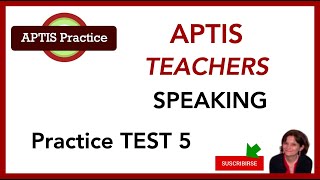 APTIS TEACHERS Speaking Practice Test 5  Find APTIS Teachers listening tests in video description [upl. by Malvin]