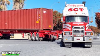 Aussie Truck Spotting Episode 343 Largs Bay South Australia 5016 [upl. by Mcclees]