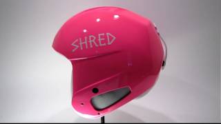 Shred Brain Bucket Race Helmet Nastify Pink  ARTECHSKIcom  2009 Model Year [upl. by Asquith]