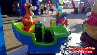 2000s Coin Operated Boat Kiddie Ride  Disney Tigger [upl. by Ojeitak]