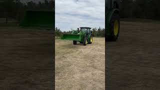 Finally got to do work with the 5100E John Deere [upl. by Yelruc]