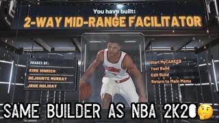 DEMIGOD 2WAY MIDRANGE FACILITATOR IS UNSTOPPABLE HONEST THOUGHTS ON NBA 2K22 CURRENT GEN [upl. by Kcarb985]