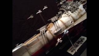 Space Battleship Yamato Model 1500 Lighted [upl. by Megargee]