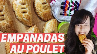 EMPANADAS au POULET MEXICAIN Recette FACILE [upl. by Eryn]