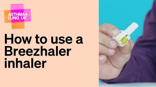 How to use a Breezhaler inhaler [upl. by Yearwood]