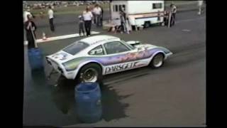 HARA 1984 Giebelstadt Germany Drag Racing with sound [upl. by Nevil]