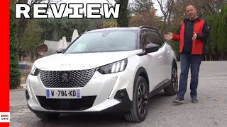 2020 Peugeot e2008 GT Electric Review [upl. by Esiole224]