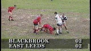 BARLA National Cup under18 Final Blackbrook v East Leeds 28 May 1995 [upl. by Suiratnod]