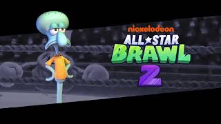 Victory Squidward Fan Made  Nickelodeon AllStar Brawl 2 [upl. by Aihseym]