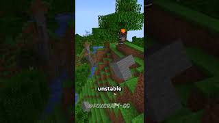 Minecraft but everything has physics shorts [upl. by Yanffit]