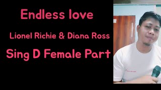 Endless love  Lionel Richie amp Diana Ross Karaoke for female only [upl. by Lamdin420]