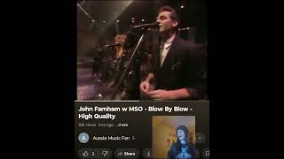 JOHN FARNHAM BLOW BY BLOWMSO BEAUTIFULLY DONE 💜 🖤 INDEPENDENT ARTIST REACTS [upl. by Steere]