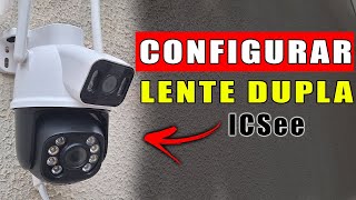 COMO INSTALAR CÂMERA IP ICSEE COIBEU LENTE DUPLA Smart Câmera APP ICsee [upl. by Gerardo759]