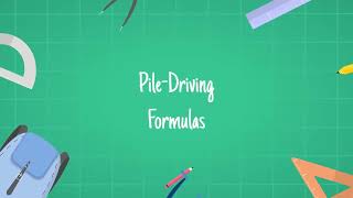 Design of Driven Hpile by Dynamic Formula KEEP edX [upl. by Acirretahs148]