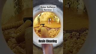 Water Softener Service Resin Cleaning water hardness filter service india live technicion [upl. by Stoller]