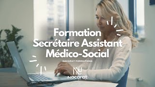 Formation Secrétaire Assistant MédicoSocial SAMS à SaintÉtienne – Rejoignez Nacarat Formations [upl. by Denbrook474]