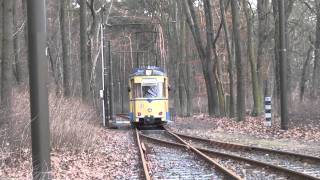 Woltersdorfer Straßenbahn Abfahrt Rahnsdorf [upl. by Cordi]