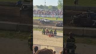 PREBLECOUNTYFAIR  DEMOLITION DERBY 2024 [upl. by Lehctim]