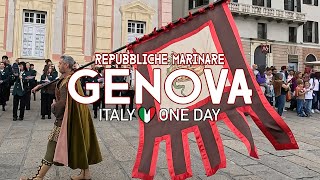 Genova Repubbliche Marinare GOPRO 12 HERO VIDEO 4K ITALY 🇮🇹  travel citywalk music italy [upl. by Annahavas677]