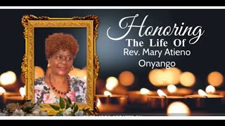 Honoring The Life of Rev Mary Atieno Onyango Day 2 [upl. by Xenia]