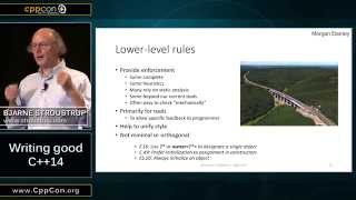 CppCon 2015 Bjarne Stroustrup “Writing Good C14” [upl. by Lerrej]