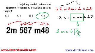 5 Sınıf Doğal Sayıların Basamak Değeri Soru Çözümleri [upl. by Naul]