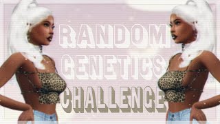 The Sims 4 CAS RANDOM GENETICS CHALLENGE CAS  CC LIST [upl. by Neely]