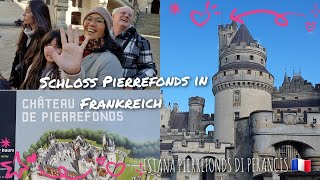 Schloss Pierrefonds in FRANKREICH  ISTANA PIERREFONDS DI PERANCIS 🇨🇵 FAMVLOG 2024 [upl. by Smiley467]