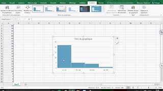 Faire un histogramme avec Excel [upl. by Doria603]