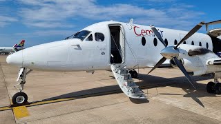 Beechcraft 1900D ак CemAir  Рейс Блумфонтейн — Дурбан [upl. by Joshi]