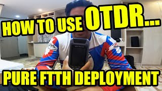 HOW TO USE OTDR  PURE FTTH Deployment  1ON1 Tutorials [upl. by Barmen172]