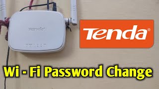 Tenda Wifi Password Change  Wifi Ka Password Kaise Change Kare Tenda [upl. by Rider]