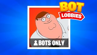 HOW TO GET BOT LOBBIES IN FORTNITE CHAPTER 5 [upl. by Anileva]