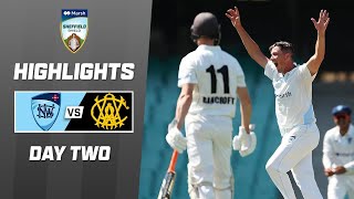 NSW v Western Australia  Sheffield Shield 202324  Day 2 [upl. by Ztnarf95]