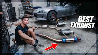 Making my S2000 Sound like a STREET BIKE Ep 4 [upl. by Ivers]