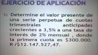 GRADIENTES  MATEMATICAS FINANCIERAS [upl. by Selfridge]