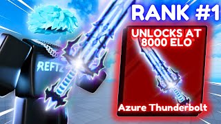 I UNLOCKED a 00005 SUPER RARE SWORD in Roblox Blade Ball [upl. by Alamap]