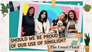 Standard English vs Singlish Is the lingual tugofwar over  The Usual Place Podcast [upl. by Amorette]