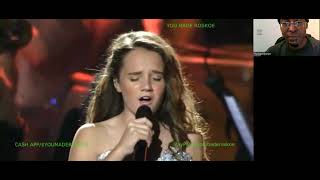 Amira Willighagen  Hallelujah Live Reaction amirawillighagen music reactions [upl. by Clothilde]